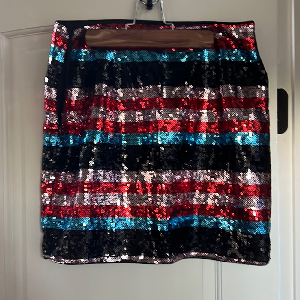 Lovers + Friends Sequin Skirt